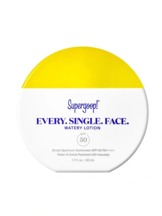 Supergoop! Every. Single. Face. Watery Lotion Sunscreen SPF 50, 1.7 fl oz/ 50 ml - Picture 2 of 13